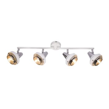 Globo RORGE Deckenleuchte Weiß, 4-flammig