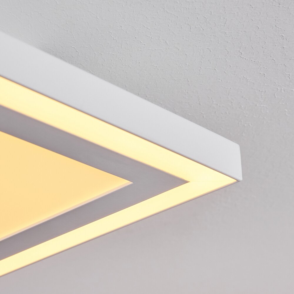 Salamo LED Panel Weiß, 2-flammig