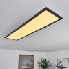 Nexo  LED Panel Schwarz, 1-flammig, Fernbedienung