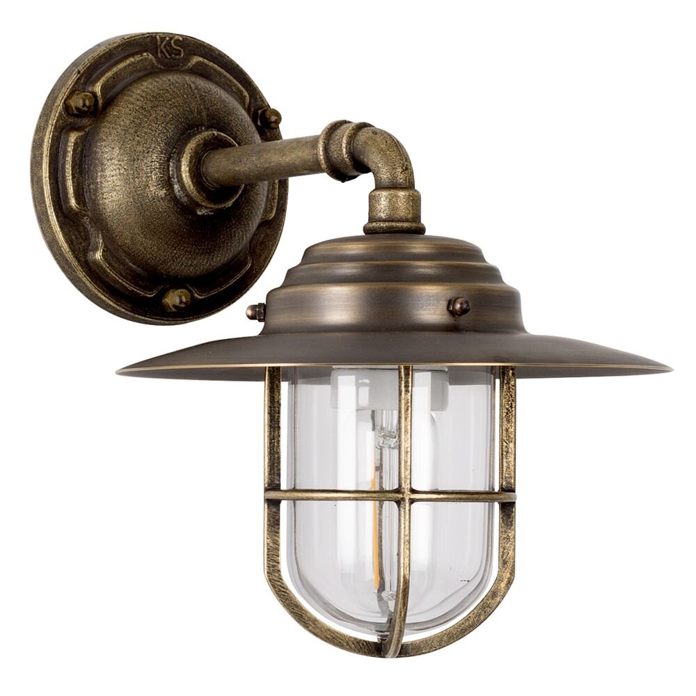 KS Verlichting Tours Wandleuchte Bronze, Kupferfarben, 1-flammig main product photo