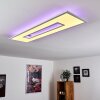 Turbala  LED Panel Weiß, 1-flammig, Fernbedienung, Farbwechsler