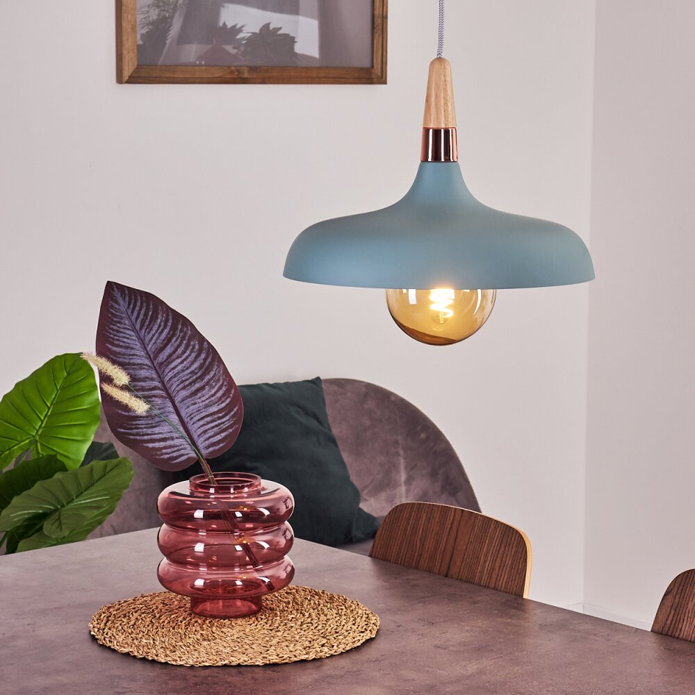 Noez Hängeleuchte Blau, 1-flammig main product photo