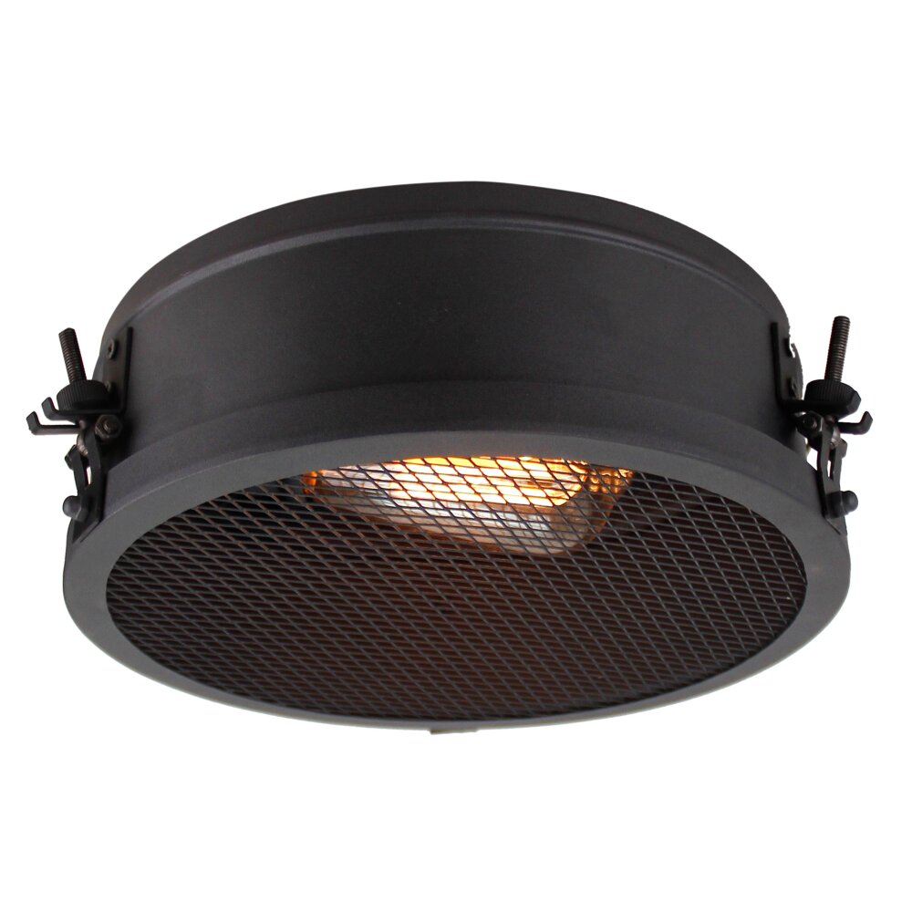 Brilliant Zois Deckenleuchte Schwarz, 1-flammig main product photo