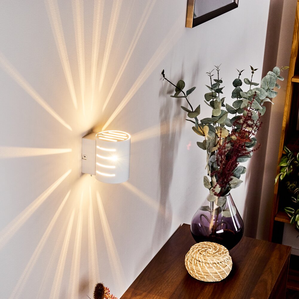 Ponte Wandleuchte Weiß, 1-flammig main product photo