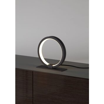 Mantra KITESURF Tischleuchte LED Schwarz, 1-flammig