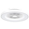 Mantra TIBET Deckenventilator LED Weiß, 1-flammig, Fernbedienung