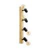 EGLO TOWNSHEND Deckenspot Braun, Schwarz, 4-flammig