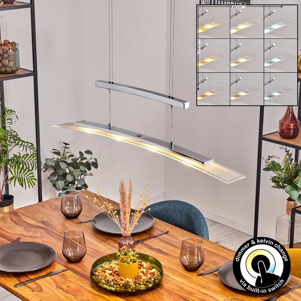 Balcairn Pendelleuchte LED Chrom, 4-flammig main product photo