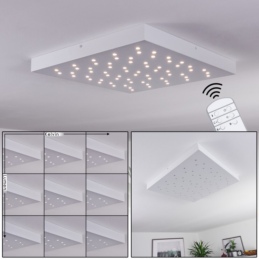 Cetara Deckenleuchte LED Grau, 1-flammig main product photo