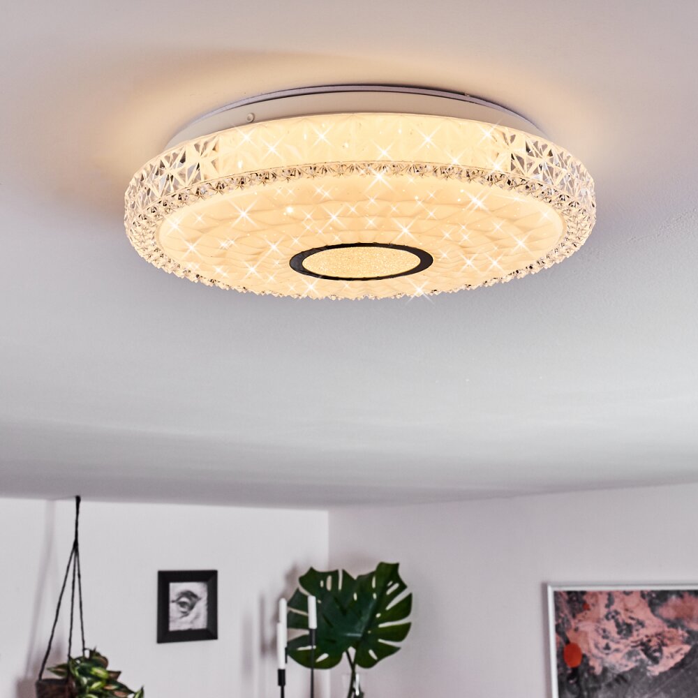Cavalese Deckenleuchte LED Weiß, 1-flammig main product photo