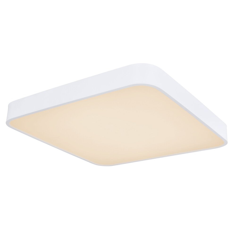 Globo LEANARA Deckenleuchte LED Weiß, 1-flammig, Fernbedienung main product photo