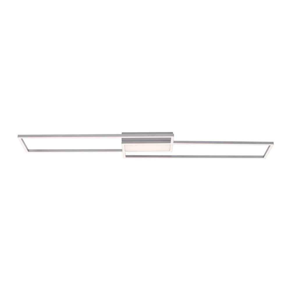 Leuchten Direkt ASMIN Deckenleuchte LED Nickel-Matt, 3-flammig, Fernbedienung main product photo