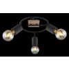 Globo JOSELLA Strahler Holz dunkel, 3-flammig