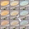 Suno Deckenleuchte LED Transparent, Klar, Weiß, 1-flammig, Fernbedienung