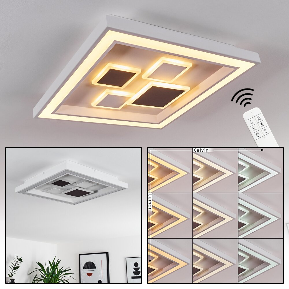Fitili Deckenleuchte LED Weiß, 1-flammig, Fernbedienung main product photo