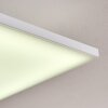 Salamo LED Panel Weiß, 1-flammig, Fernbedienung