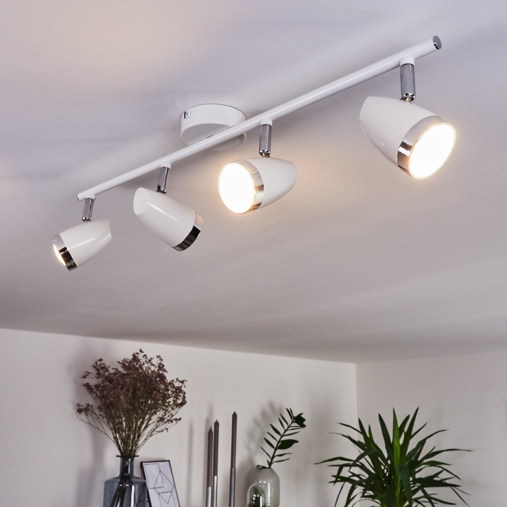 Idlewild Deckenleuchte LED Chrom, Weiß, 4-flammig main product photo