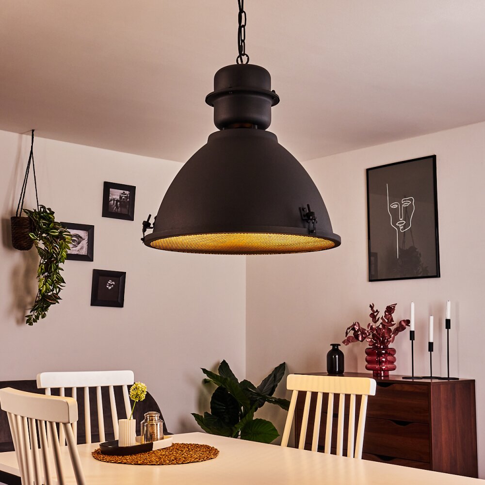 Ogho Hängeleuchte Schwarz, 1-flammig main product photo