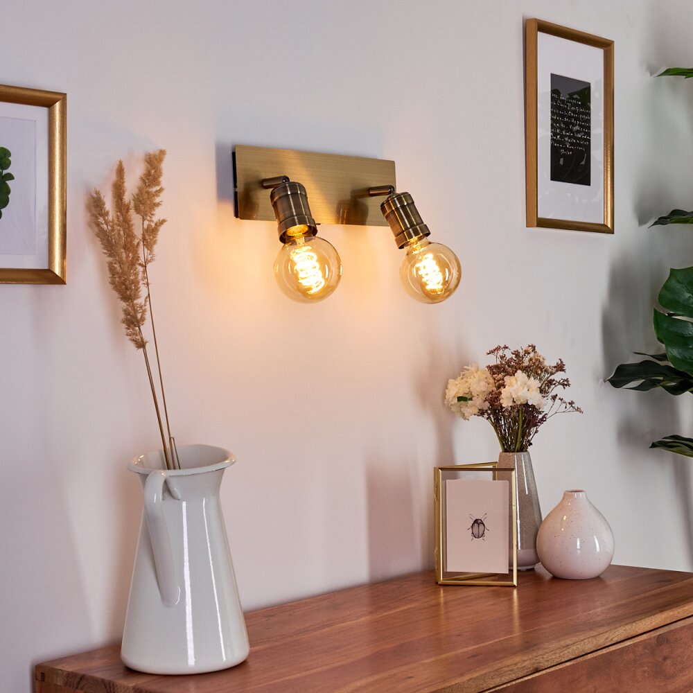 Lagunita Wandleuchte Gold, 2-flammig main product photo