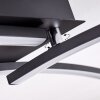 Aringa Deckenleuchte LED Schwarz, 1-flammig Aringa Deckenleuchte LED Schwarz, 1-flammig