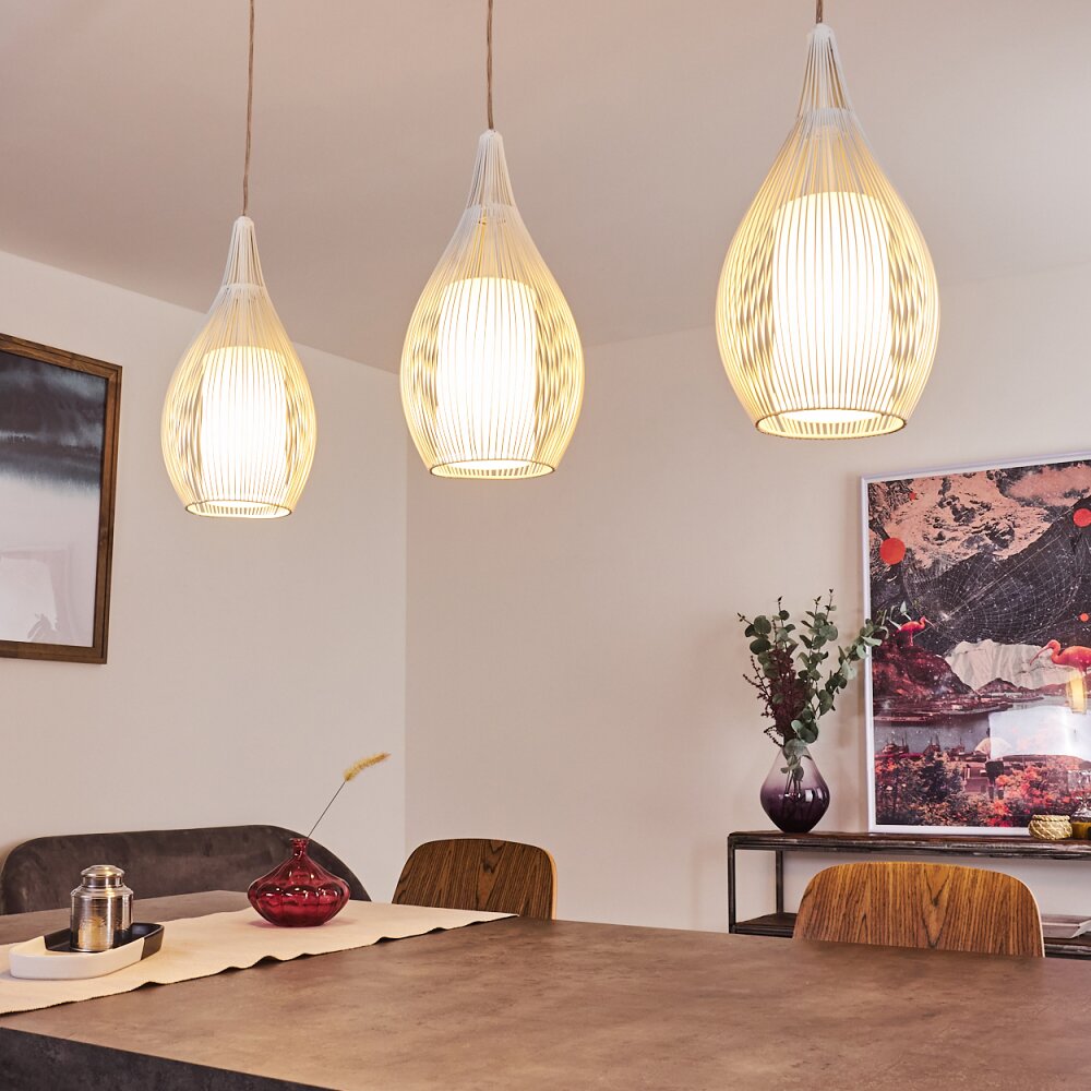 Chipoc Pendelleuchte Weiß, 3-flammig main product photo