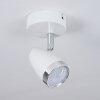 Idlewild Deckenleuchte LED Chrom, Weiß, 1-flammig