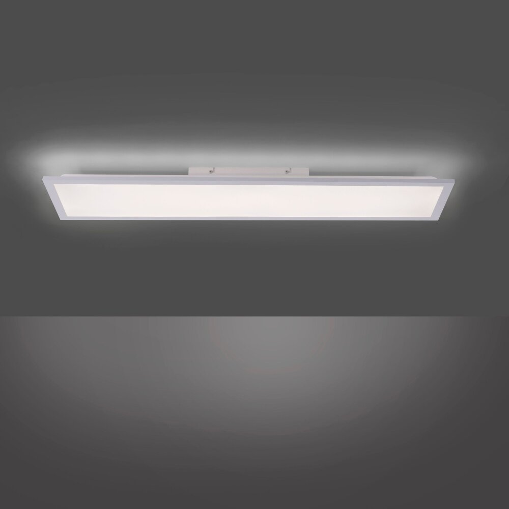 Leuchten Direkt FLAT Panel LED Weiß, 2-flammig