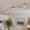 Oula Deckenleuchte LED Nickel-Matt, 6-flammig