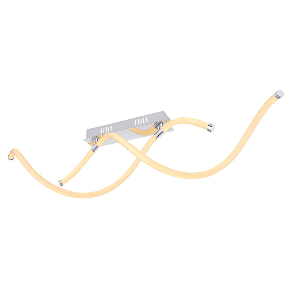 Globo KAIA Deckenleuchte LED Chrom, 1-flammig main product photo
