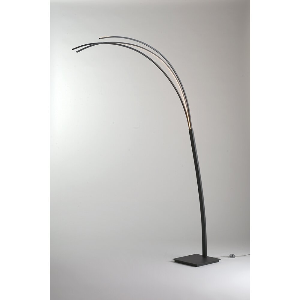 Bopp Leuchten BOW Bogenlampe LED Anthrazit, 1-flammig main product photo