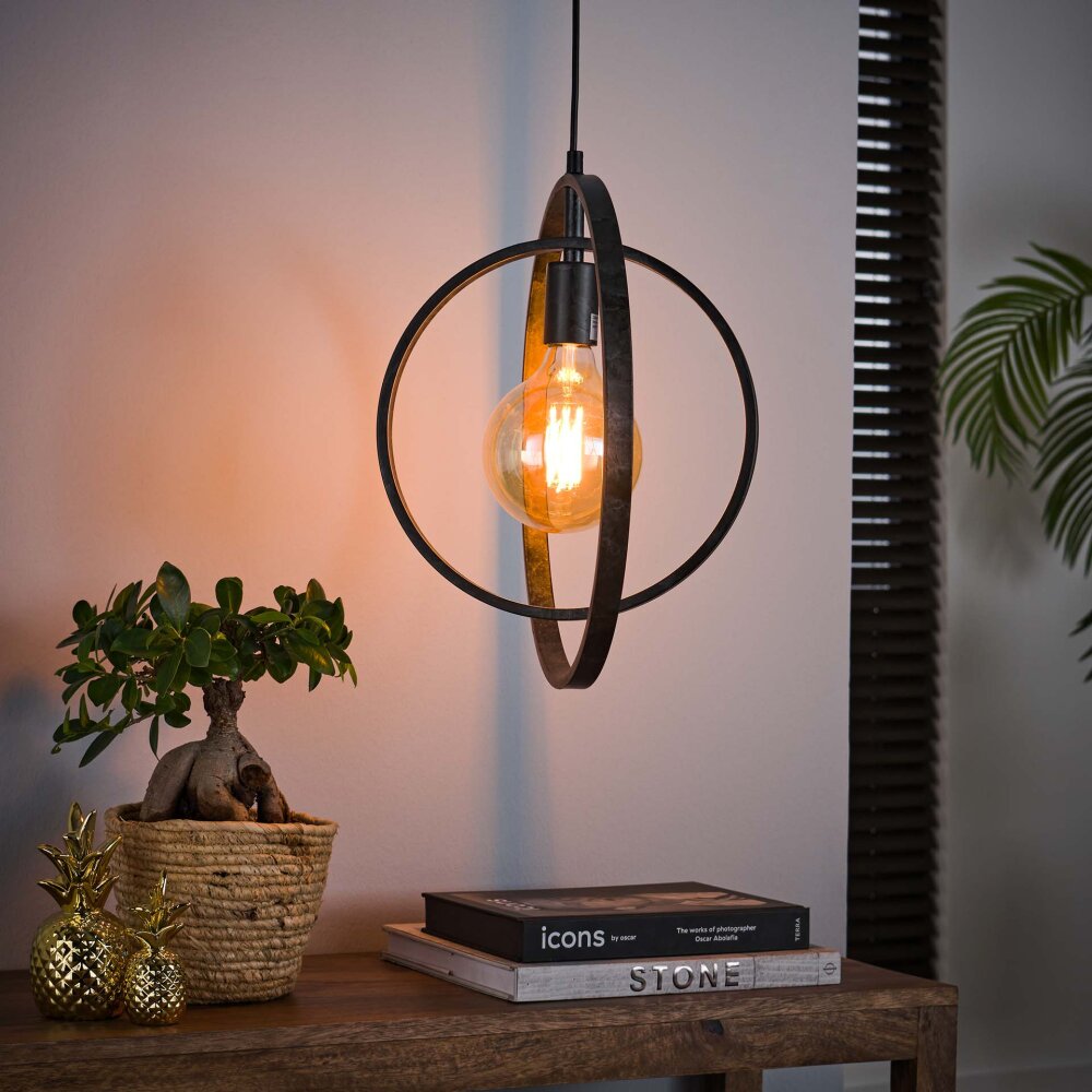Mirandola Pendelleuchte Grau, 1-flammig main product photo