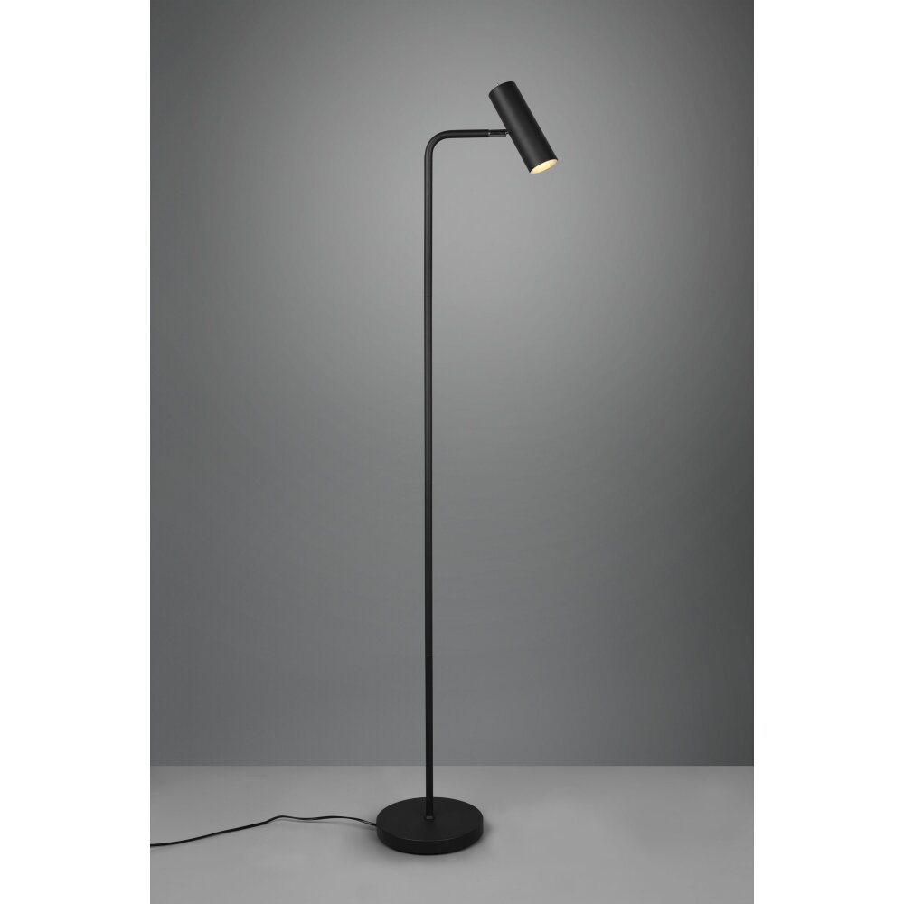 Trio Marley Stehleuchte Schwarz, 1-flammig main product photo