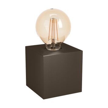 Eglo PRESTWICK Tischleuchte Bronze, 1-flammig