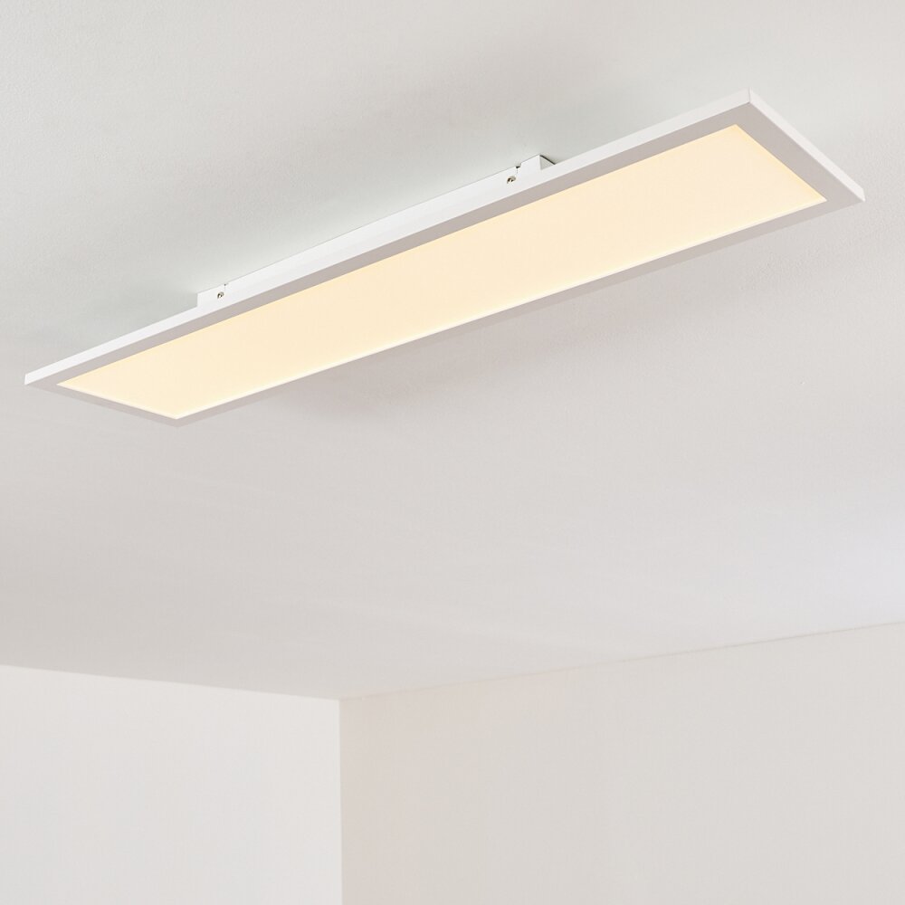Salmi Deckenleuchte LED Weiß, 1-flammig, Fernbedienung