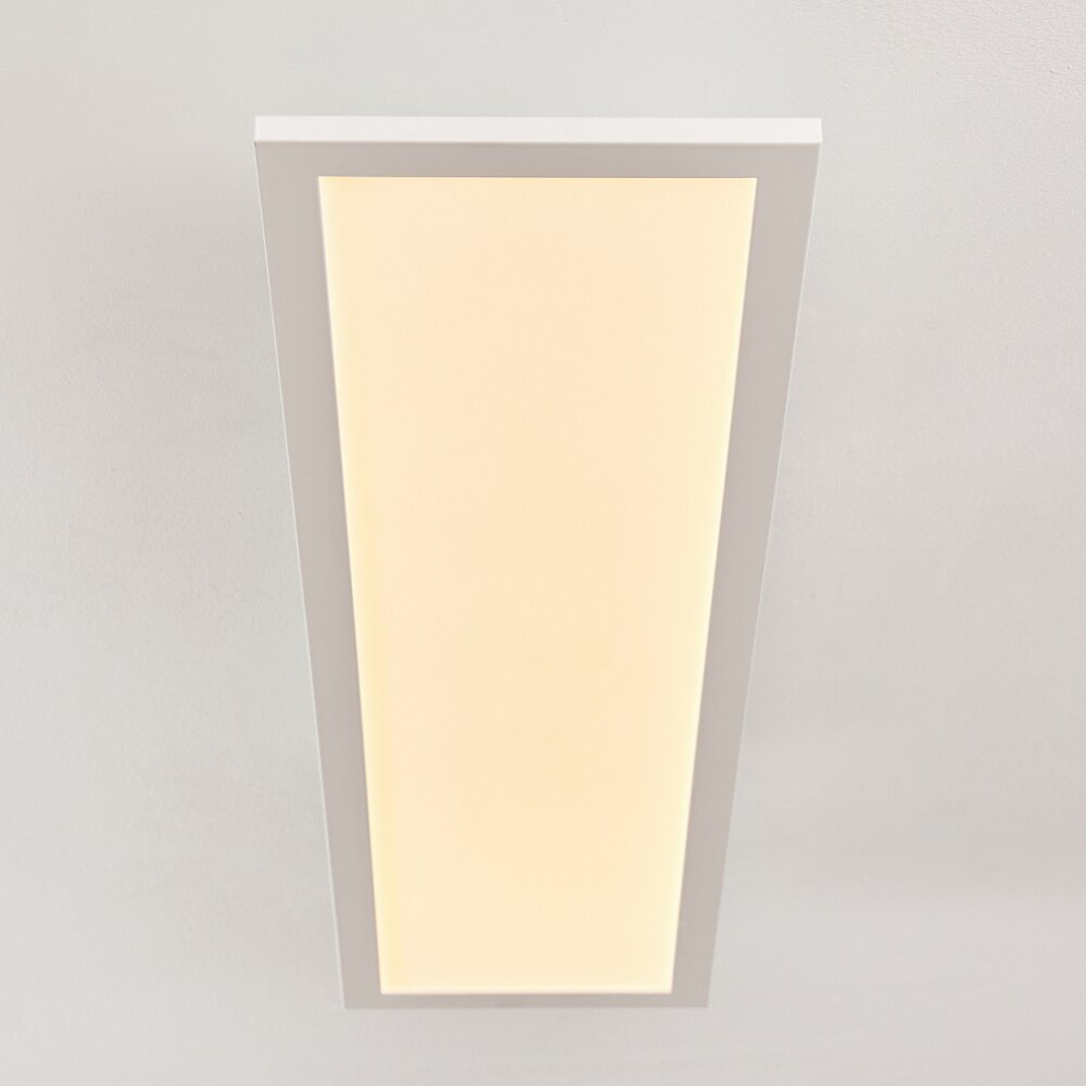 Salmi Deckenleuchte LED Weiß, 1-flammig, Fernbedienung
