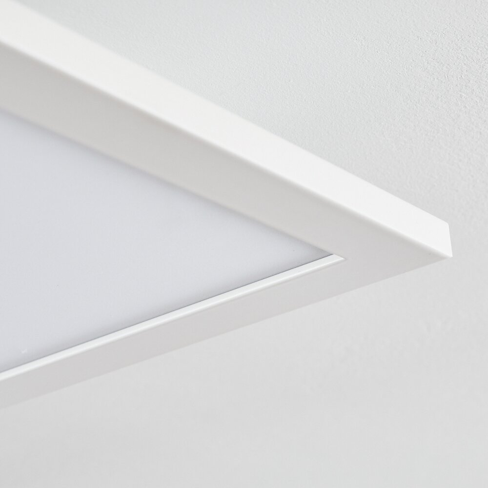 Salmi Deckenleuchte LED Weiß, 1-flammig, Fernbedienung