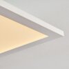 Salmi Deckenleuchte LED Weiß, 1-flammig, Fernbedienung