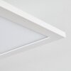 Salmi Deckenleuchte LED Weiß, 1-flammig, Fernbedienung