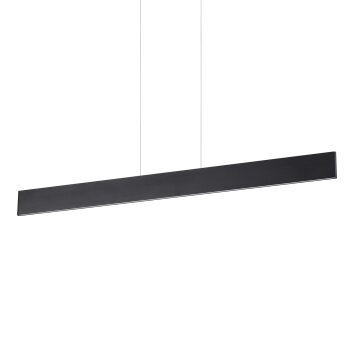 Ideallux DESK Pendelleuchte LED Schwarz, 1-flammig