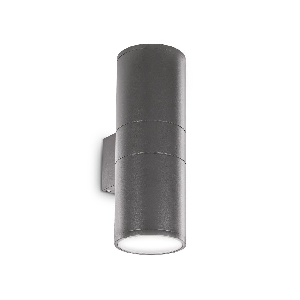 Ideallux GUN Außenwandleuchte Anthrazit, 2-flammig main product photo