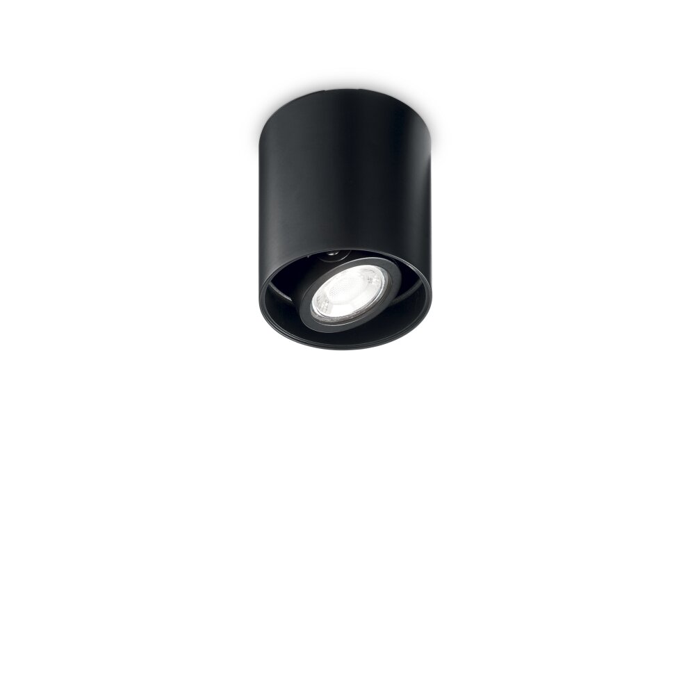Ideallux MOOD Deckenleuchte Schwarz, 1-flammig main product photo