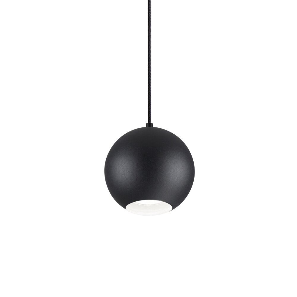 Ideallux MR Pendelleuchte Schwarz, 1-flammig main product photo
