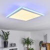 Mota Deckenpanel LED Weiß, 1-flammig, Fernbedienung, Farbwechsler Mota Deckenpanel LED Weiß, 1-flammig, Fernbedienung, Farbwechsler