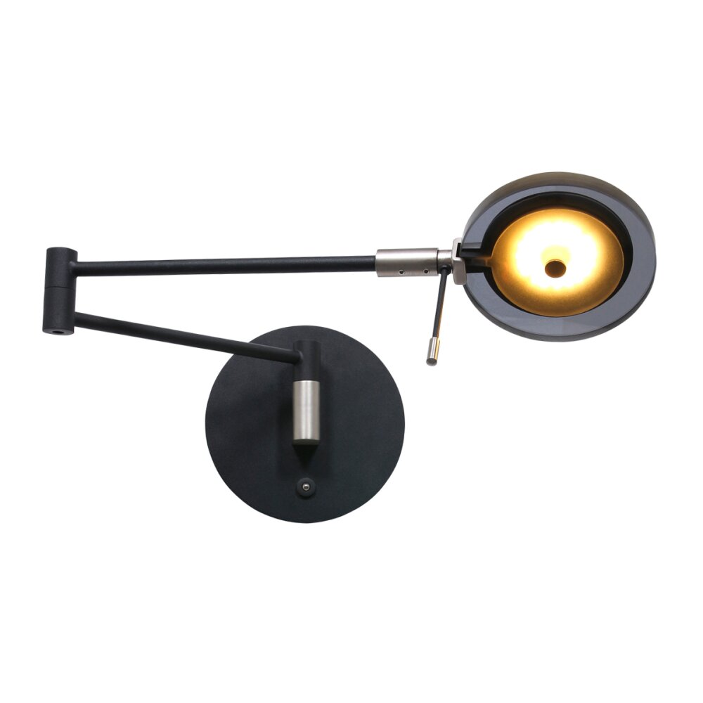 Steinhauer Turound Wandleuchte LED Schwarz, 1-flammig main product photo