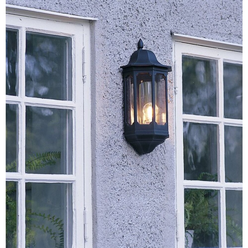 Konstsmide Pallas Wandleuchte Schwarz, 1-flammig main product photo