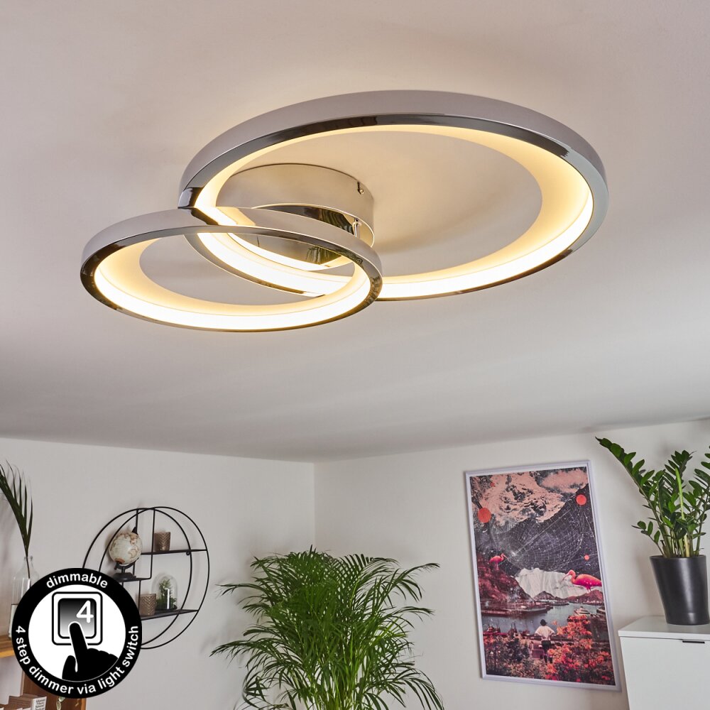 Baiyin Deckenleuchte LED Chrom, 1-flammig main product photo