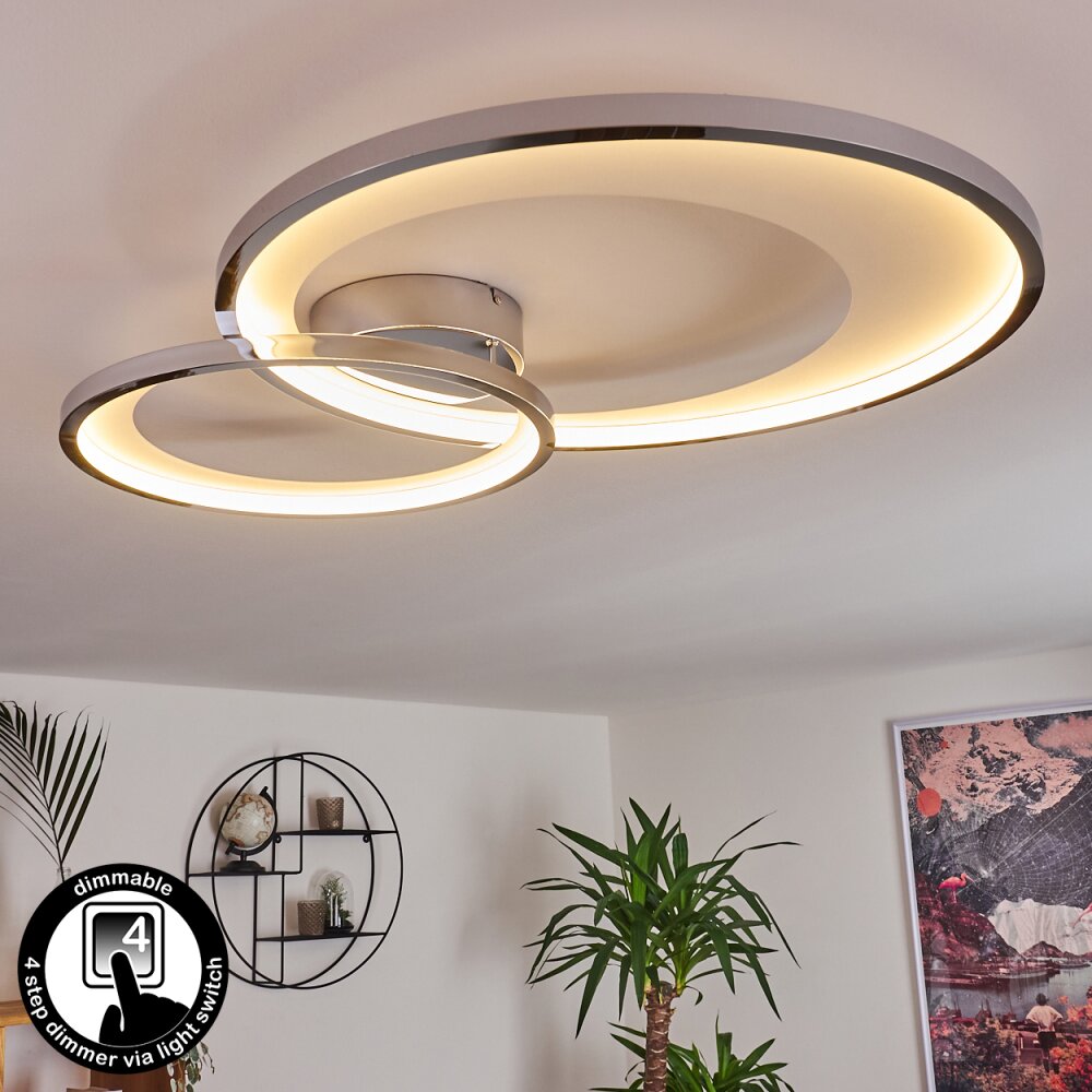 Tuzik Deckenleuchte LED Chrom, 1-flammig main product photo