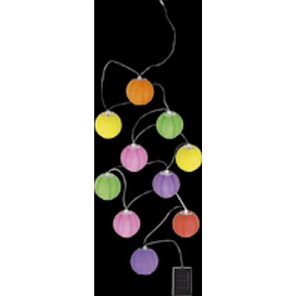 Globo BABLO Solarleuchte LED Bunt, 10-flammig main product photo