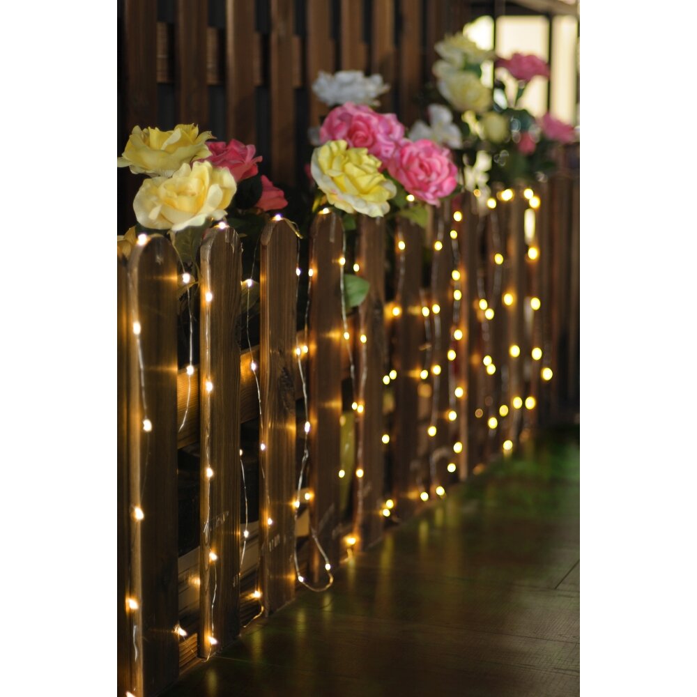 Globo STRIPE Solarleuchte LED Transparent, Klar, 120-flammig main product photo