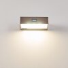 Attu Aussenwandleuchte Solar LED Nickel-Matt, 1-flammig Attu Aussenwandleuchte Solar LED Nickel-Matt, 1-flammig